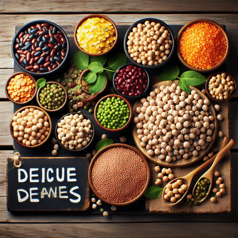 legumes acessíveis e nutritivos para pratos deliciosos
