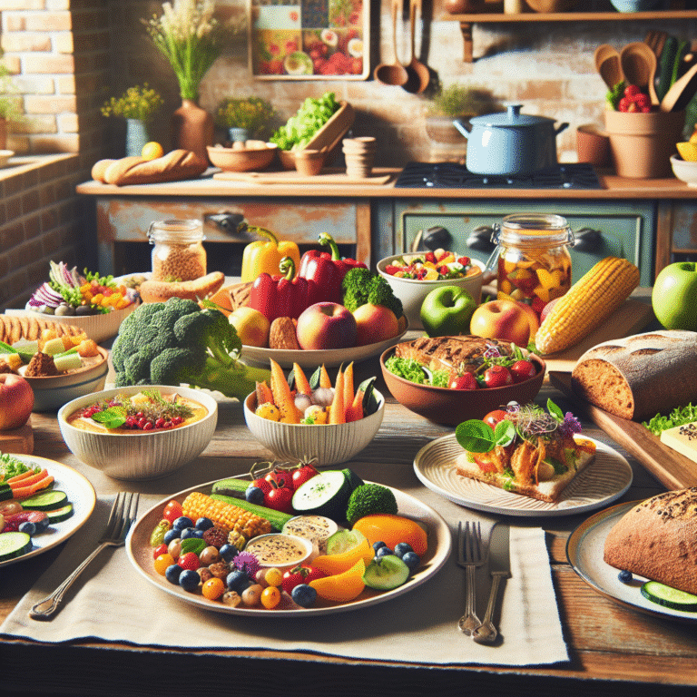 Pratos Nutritivos com Ingredientes Acessíveis para Almoços em Família