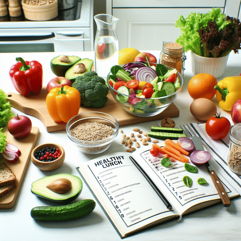 almoço saudável em poucos passos