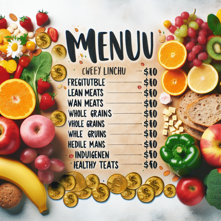 Cardápio semanal: opções saudáveis e baratas para o almoço