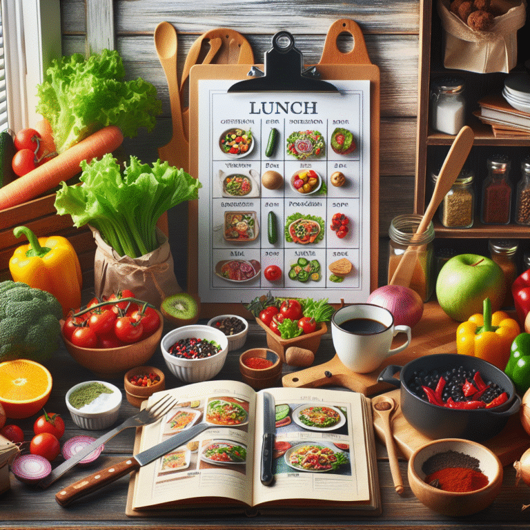 planejamento de almoço para semana inteira: receita e dicas