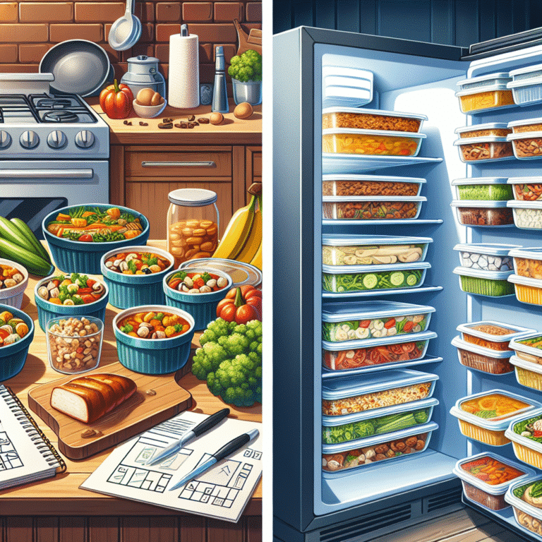 como congelar refeições para economizar