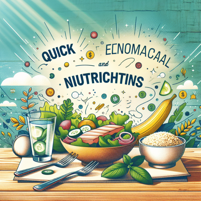 almoço express econômico e nutritivo